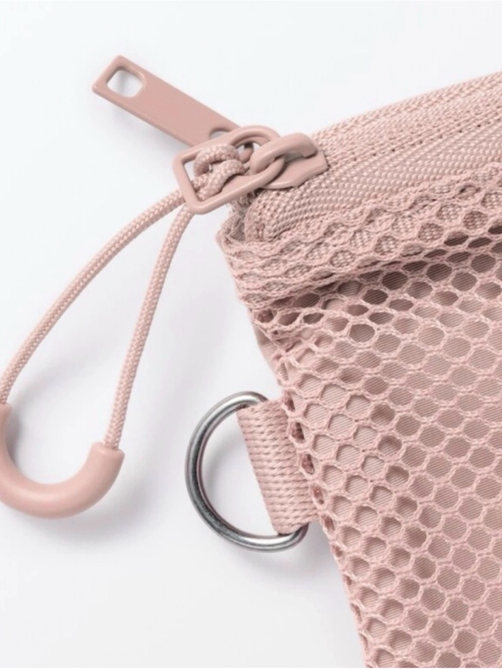 π Muji Polyester Two Zipper Case_Small_Pink_NWT π - Picture 3 of 6